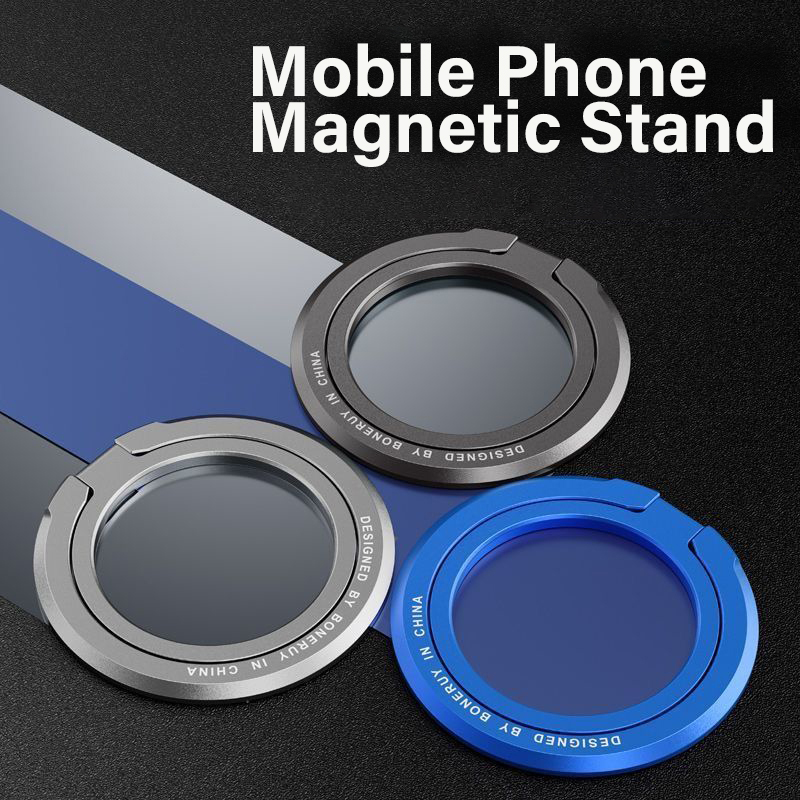 Phone Accessories Useful - Magnetischer Telefonringhalter Ständer 360 ° Rotierender