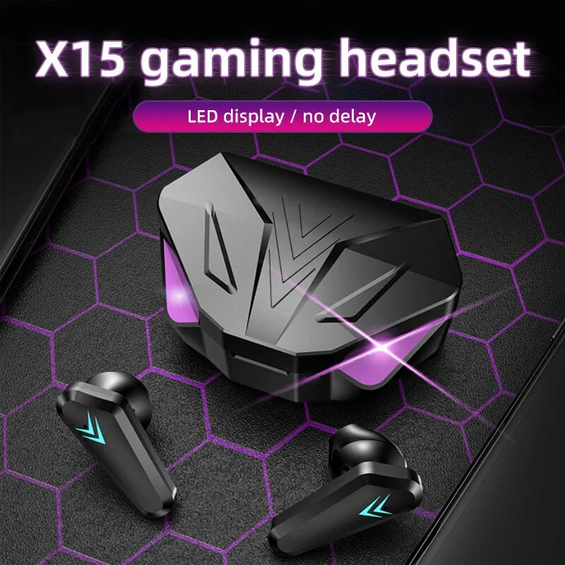 Phone Accessories Amazon - X15 TWS Gaming Ohrhörer Drahtlose Bluetooth