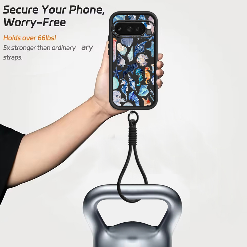 Hai-Ozean-Muster TPU Handyhüll – Google Pixel 9 Pro Bewertung und Preis